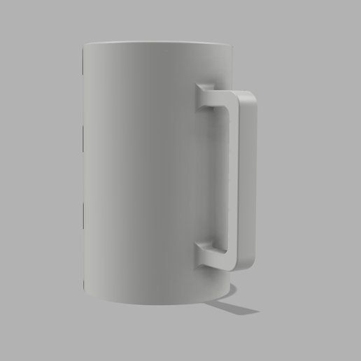 Minimalist Mug - 3D model önizlemesi