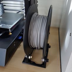 20171113_094949.jpg Fichier STL gratuit Support de bobine réglable・Design à télécharger et à imprimer en 3D