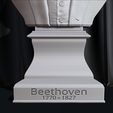 10.jpg Ludwig van Beethoven Bust  Model Printing Miniature Assembly File STL for 3D Printer FDM-FFF DLP-SLA-SLS