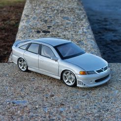 Vectra-Front.jpg STL file 99 Vectra GSi Hatchback Body Shell (Xmod and MiniZ)・3D print design to download