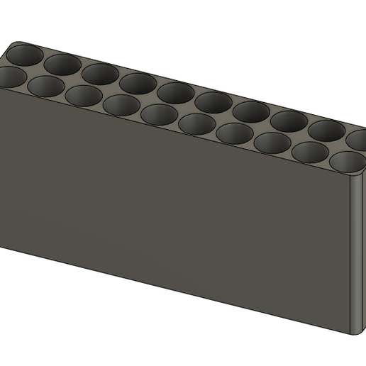 Parametric Ammo Box Insert 3D model