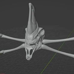 reaperskull.jpg STL-Datei Subnautica Reaper Leviathan Skull・3D-Druck-Idee zum Herunterladen
