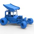 73.jpg Vintage Winged Supermodified stock car para Dirt girando Escala 1:25