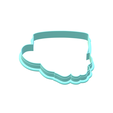 2.png Floral Coffee Cup Cookie Cutters | STL File