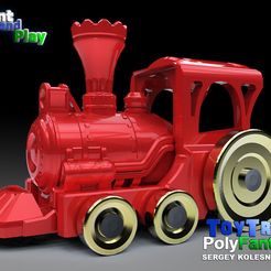 toy2.jpg Télécharger fichier STL gratuit Train de jouet • Objet imprimable en 3D, 3dpicasso