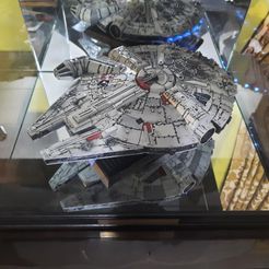 Sculpture du Faucon Millenium - Modèles 3D Star Wars - Testé et prêt pour l'impression 3D