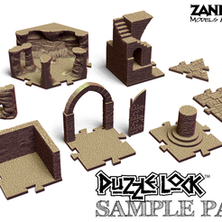 SamplePack.png Fichier 3D gratuit Pack d'échantillons PuzzleLock・Design pour imprimante 3D à télécharger