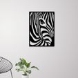 zebra.jpg Zebra portrait wall art