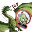 WhatsApp-Image-2022-01-17-at-6.09.45-PM-2.jpeg Dragon - D&D set - D&D Minis - D&D Miniatures - D&D Dragon Token- Token - Miniature - Dungeons and Dragons Evil PG