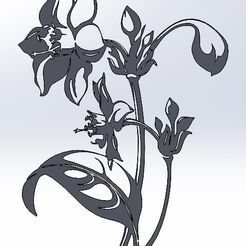 flower-motif-art.jpg Fichier STL gratuit art des motifs floraux・Objet imprimable en 3D à télécharger
