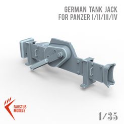 16.jpg Archivo STL Tank Jack para Panzer I/II/III/IV 3d-print・Objeto imprimible en 3D para descargar