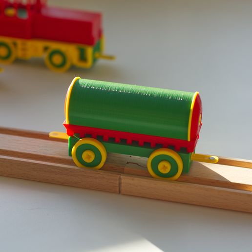 🚆 Vagones (compatibles con los carriles Brio, IKEA LILLABO, Lidl