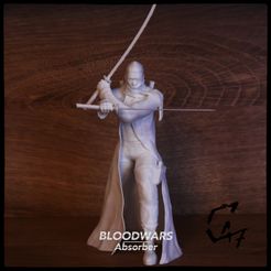 bloodwars-absorber-male_1.jpg Free STL file Bloodwars Absorber Male Figurine・Design to download and 3D print