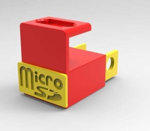 🔧 micro sd card drawer・Free STL File for ・Cults
