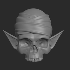 Pikolo1.png Fichier STL Crâne de Piccolo・Modèle à imprimer en 3D à télécharger