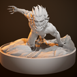 screenshot034.png Attack On Titans - Jaw Figurine 3D print model
