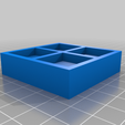 20mm_Cube_Tray_2x2.png 20mm Calibration Cube Storage Tray - Stackable