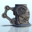 4.jpg Boccale per dadi robot umanoide (5) - W40k 40 000 SciFi Futuristico Porta lattine di birra Contenitore Torre Soda Box DnD RPG Boardgame 33cl 25cl 12oz 16oz 50cl Bevanda
