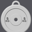 5Kg-Weightlifting-Plate-Keychain_Raised.png 5kg Olympic Plate Weight Keychain