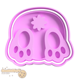 Bunny-Back-1.png Bunny Cookie cutter & Stamp