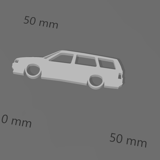 Volkswagen Golf 3 kombi Side key ring