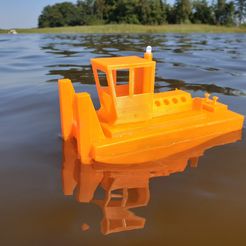 20190824_154718.jpg STL file Mini rc Springer tug boat・3D printing design to download