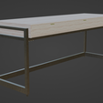 Prewiev_4.png Desk-3 3D Model Low-poly