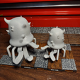 mkw5r.png Scavengers Reign Alien, black and white dome bell tongue leg thing figure