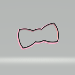 لقطة-الشاشة-2022-01-21-002303.png STL file cookie cutter bow・3D printing idea to download