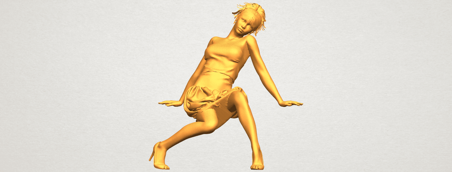 A01.png Download free file Naked Girl G09 • Design to 3D print, GeorgesNikkei