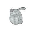9.png Low Poly Bunny Cartoon - Adorable 3D Printable Model