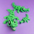 Blob-Lab-Croc8m.jpg Blob Crocodile - Articulated Flexi Fidget Toy