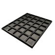 20mm-to-25mm-5x6.jpg 26 STLs for Movement Tray Adapters. 20mm, 25mm, 32mm Round, 25mm x 50mm