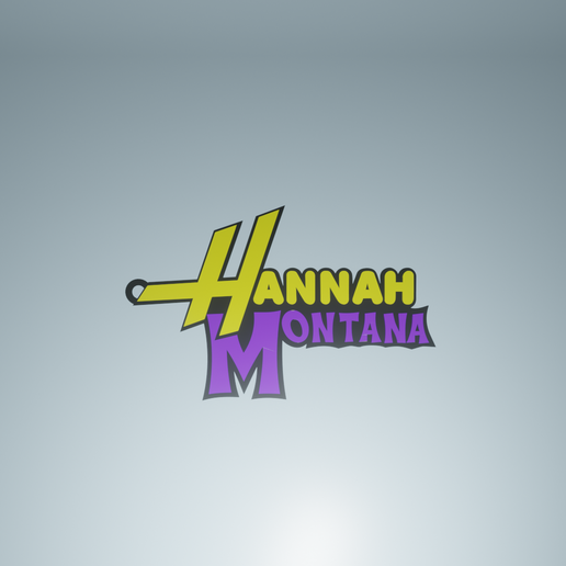 🗝️ CHAVEIRO HANNAH MONTANA - porta-chaves・Arquivo STL para ・Cults