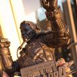 Wicked Marvel Star-Lord Bust: Tested and ready for 3d printing