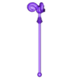 SKELETOR HAVOC STAFF_OBJ_V2_FIX.obj STL file THUNDERCATS AND MOTU ACCESORIES・Template to download and 3D print, Ratboy3D