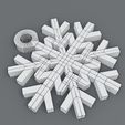 04.jpg Snowflake ornament