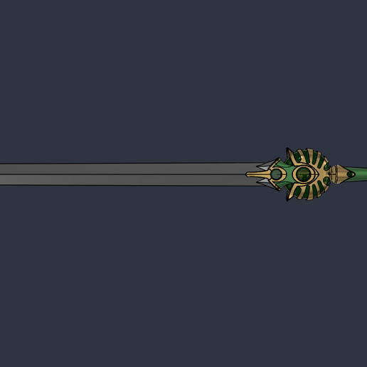 Fuu sword with LED - Rayearth