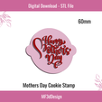 2.png Mothers Day 02 Cookie Stamp, icing, cookies and cakes, biscuits