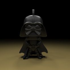 2.jpg Fichier STL gratuit Porte-clés Dark Vador・Modèle pour imprimante 3D à télécharger