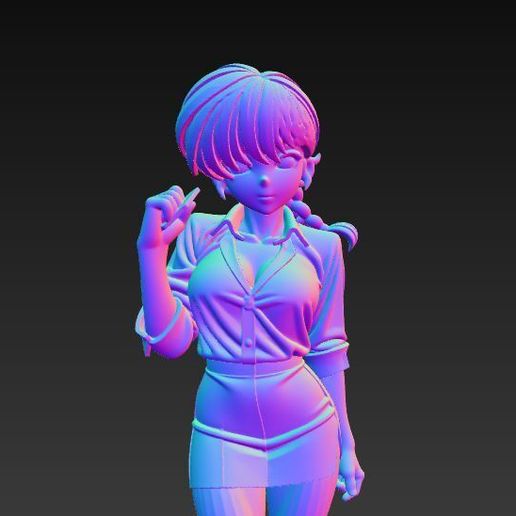🎲 ranma・ STL File for 3D printing・Cults