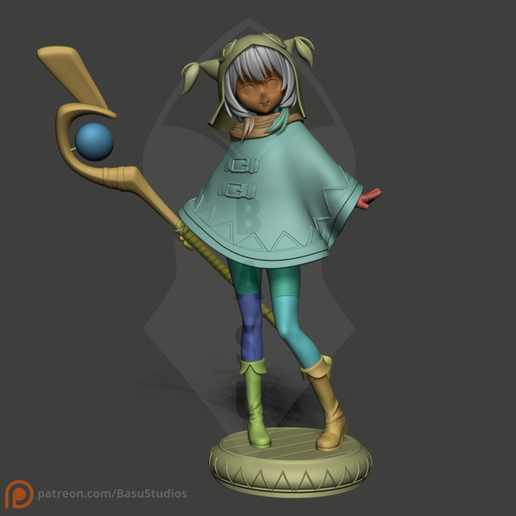 👧 Megumin・Archivo 3D para Impresión 3D・Cults