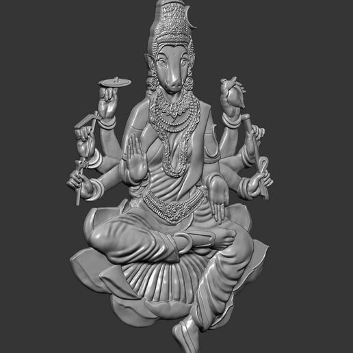 goddess-varahi-3d-model-2398791574.jpg Goddess Varahi 3D print model