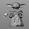 02.jpg GROGU - Baby Yoda With Cup - The Mandalorian