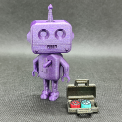 Cyber_Rob the robot (3D printer test), 3dMestres