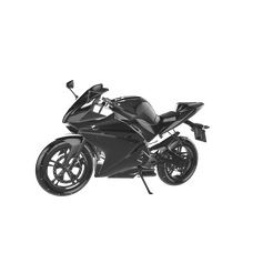 YZF-R125-2011-render.png Fichier STL YAMAHA YZF R125 2011・Design pour imprimante 3D à télécharger