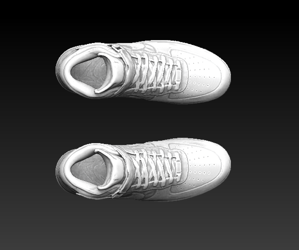 Screenshot 2020-12-28 at 11.48.08.png Файл 3D Кроссовки Nike Air Force 1 Finger・3D-печатная модель для загрузки, SpaceCadetDesigns