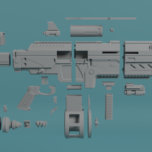 🎭 Helldivers 2 SG-225IE Breaker Incendiary Prop・ 3D File for 3D ...