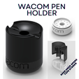 Wacom-pen-holder-9.png Wacom Intuos pencil holder / Wacom Intuos pencil holder