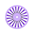 IGV-Case-Cut101ws.stl Turbo Ramjet Engine, Mach 3+ - Jet Engine (Only)